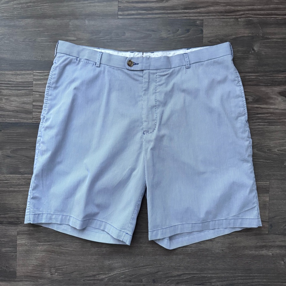 Peter Millar Seersucker Flat Front Shorts